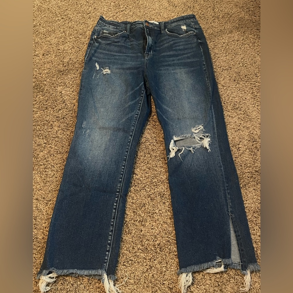 Size 32 Mica Split Hem Jean